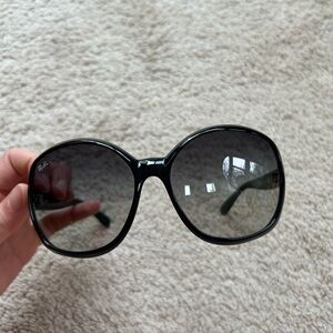 Ray-Ban Jackie OHH III Limited Edition Butterfly Sunglasses - Polished Black